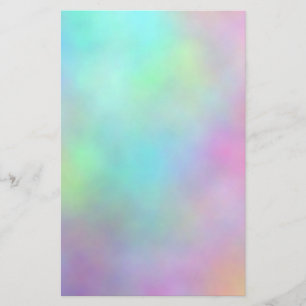 Papelaria Carta do Rainbow Sky