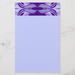 Papelaria Carta dos Sonhos do Arco-Íris de Flor Roxo