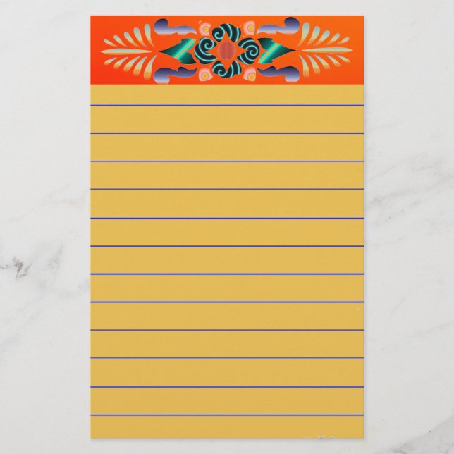 Papelaria Carta Floral (Frente)