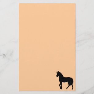 Papelaria Carta Silhouette Unicorn