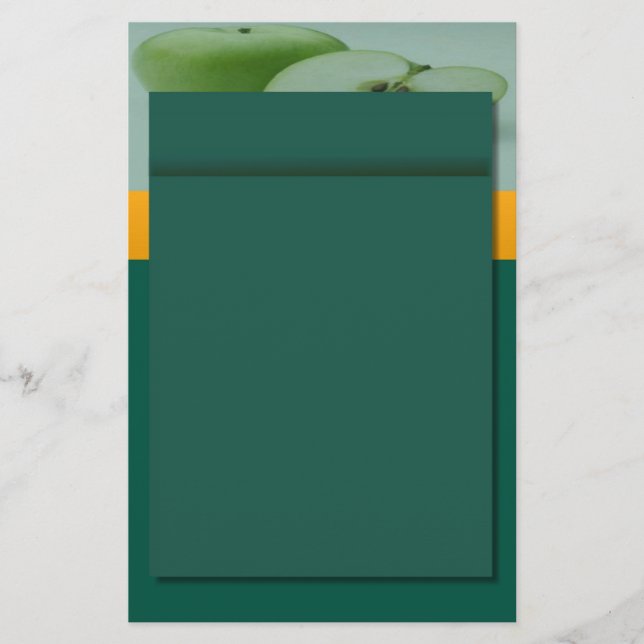 Papelaria Carta Verde da Apple (Frente)