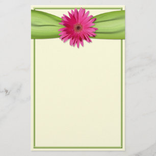 Papelaria Carta Verde da Margarida Rosa Gerbera