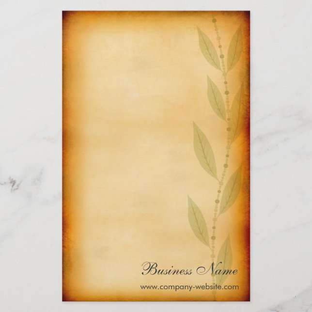 Papelaria Carta Vintage (Frente)