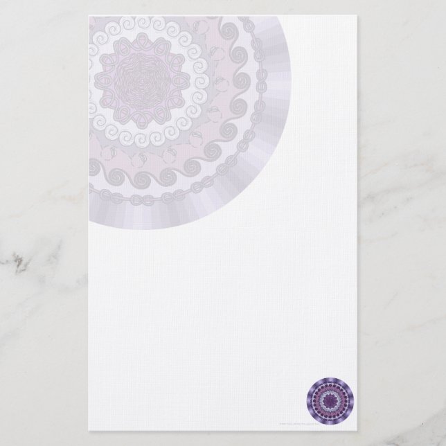 Papelaria Carta Wind Mandala (Frente)