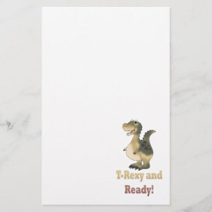 Papelaria Cartoon T-Rexy e Dino Pronto