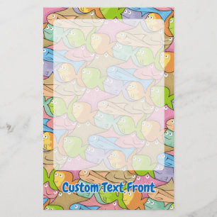 Papelaria Cartoons de peixe