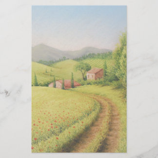 Papelaria Casa da quinta de Tuscan, Italia em artigos de