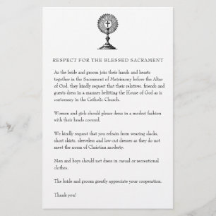 Papelaria Casamento católico - Desenho modesto da Igreja par