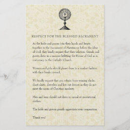 Papelaria Casamento católico - Desenho modesto da Igreja par