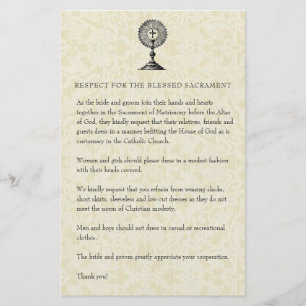 Papelaria Casamento católico - Desenho modesto da Igreja par