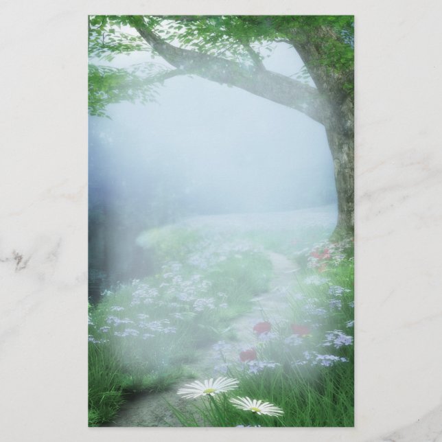 Papelaria Casamento de Floresta Florestal Encantada (Frente)