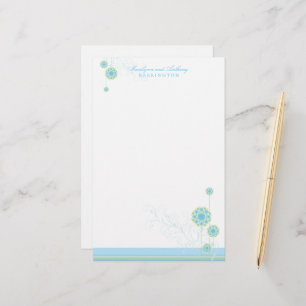 Papelaria Casamento de Inverno com Redemoinhos de Flor de Ne