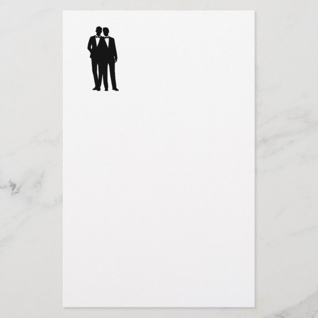 Papelaria Casamento de noivos e noivos (Frente)