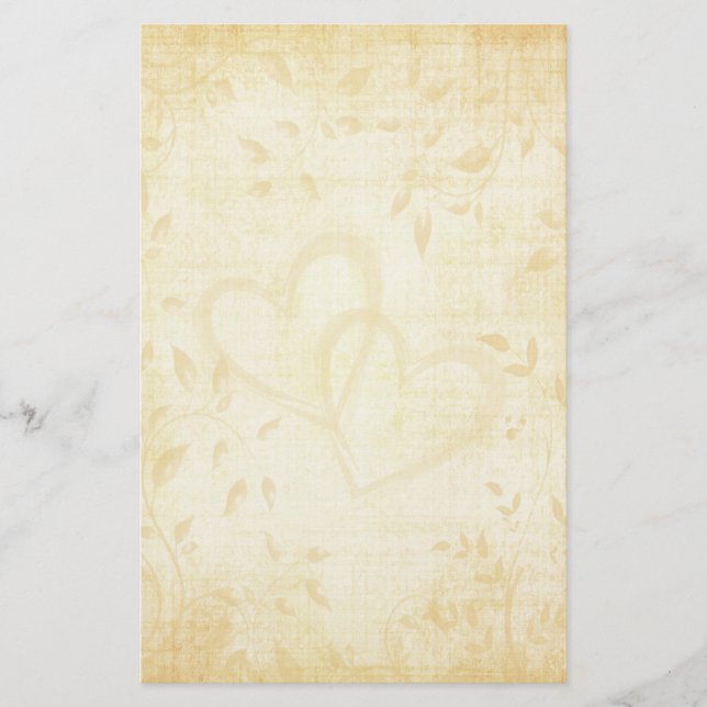 Papelaria Casamento de Papel Vintage Aged (Frente)