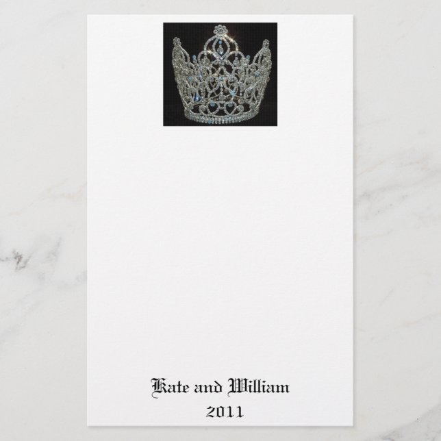 Papelaria Casamento Real/Kate & William (Frente)