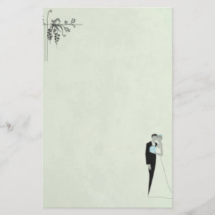 Papelaria Casamento Verde Suave