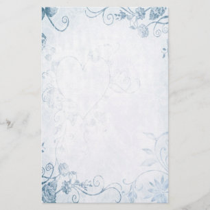 Papelaria Casamento vintage Azul Elegante