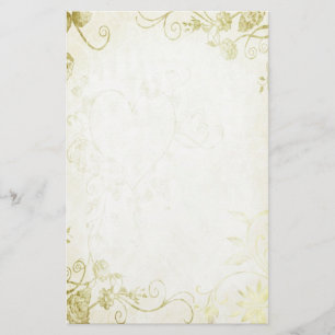 Papelaria Casamento vintage Dourado elegante