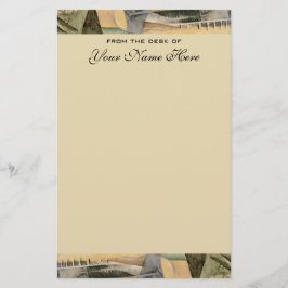 Papelaria Casamento Vintage, Tons de Terra, Arte Cubista