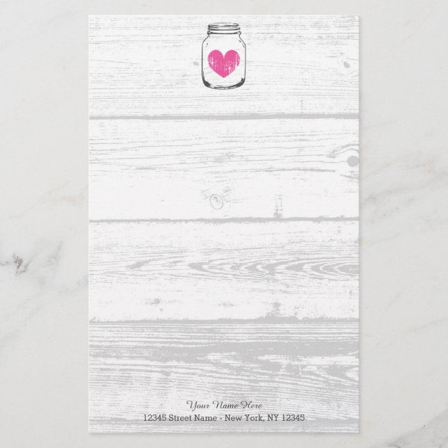 Papelaria Castigos de madeira russa, para o casamento (Frente)