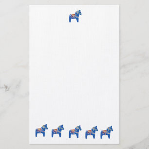 Papelaria Cavalos de Dala Azul