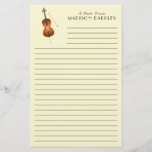 Papelaria Cello Musical Music Teacher String Orchestra