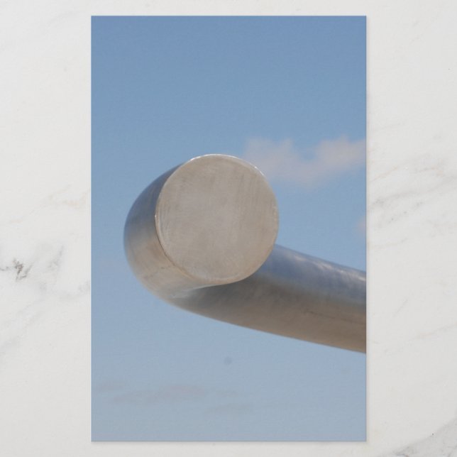 Papelaria Céu Azul Metálico (Frente)