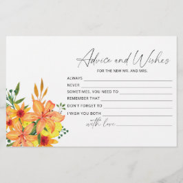 Papelaria Chá de panela de conselhos e desejos