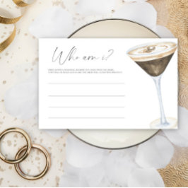 Papelaria Chá de panela Espresso Martini que sou eu jogo