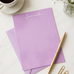 Papelaria Chic Purple Stationery