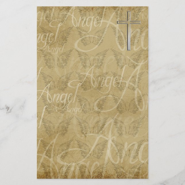 Papelaria Christian Angel Papel de carta (Frente)