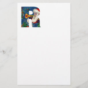 PAPELARIA CHRISTMAS R LETTER / SANTA CLAUS BUGLRAR