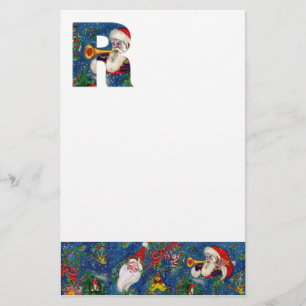 PAPELARIA CHRISTMAS R LETTER / SANTA CLAUS BUGLRAR