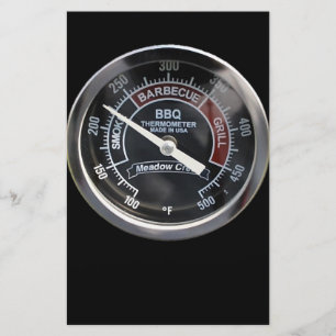 Papelaria CHURRASCO Fumador 225 Graus de Temperatura Perfeit