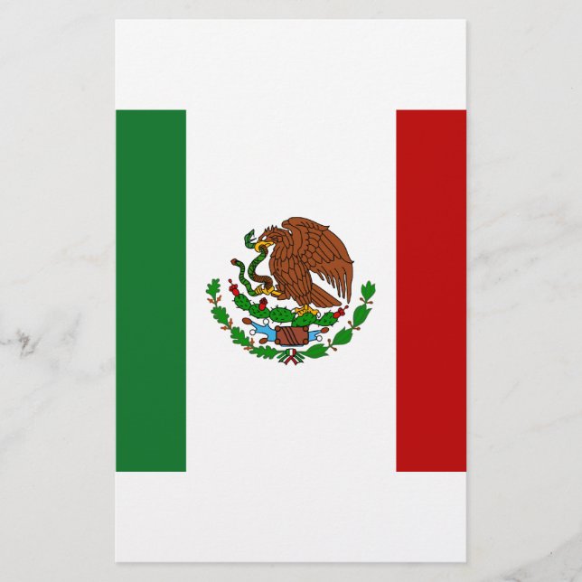 Papelaria Cinco de Mayo Flag do México (Frente)