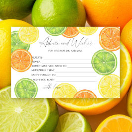 Papelaria Citrus - Dicas e Desejos para Chá de Noiva