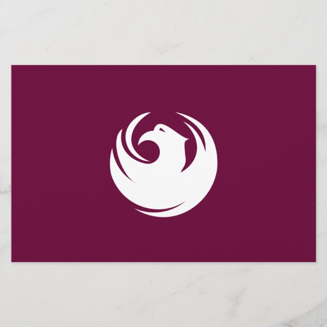 Papelaria City Flag of Phoenix (Arizona) (Frente)