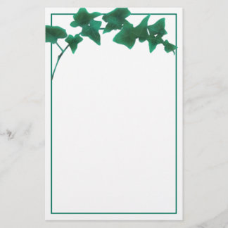 Papelaria Clássica - Cor d'água Verde - Ivy