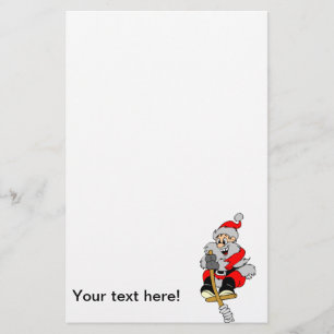 Papelaria Claus Clipart