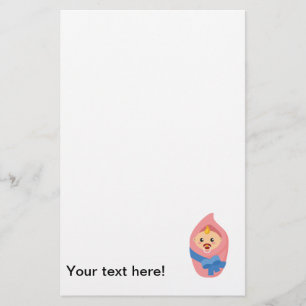 Papelaria Cliente de bebê recém-nascido
