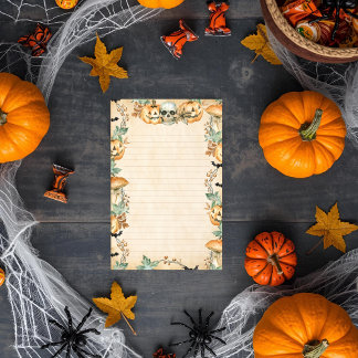 Papelaria Cogumelos Assaltados e Pumpkin Vinculados
