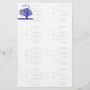 Papelaria Coleção da árvore genealógica