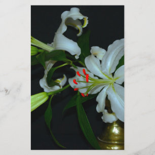 Papelaria Coleção Flor e Latão de Desenho Irlandês