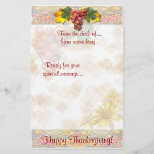 Papelaria COLHEITA VINHA ~ Papel de carta nº 2