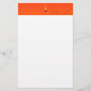 Papelaria Colorida Vermelha Contemporânea Deepa Diwali