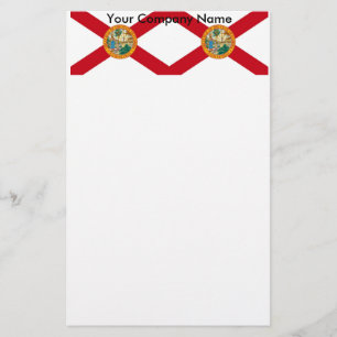 Papelaria com Bandeira da Flórida