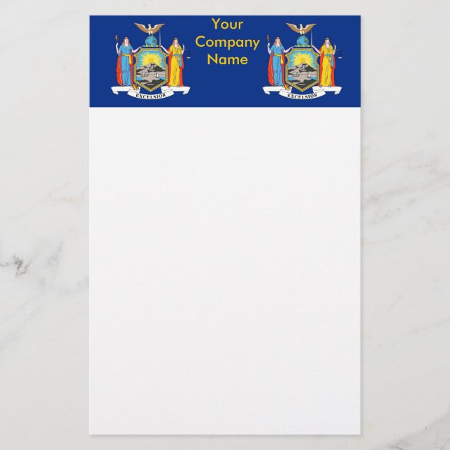Papelaria com Bandeira de Nova York (Frente)