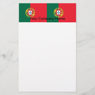 Papelaria com Bandeira de Portugal