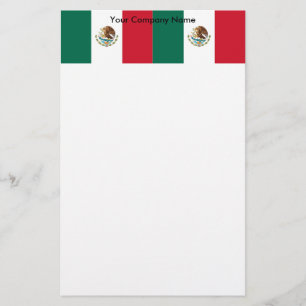Papelaria com Bandeira do México