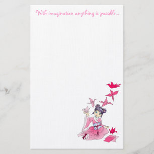 Papelaria Com imaginação qualquer coisa é possi…